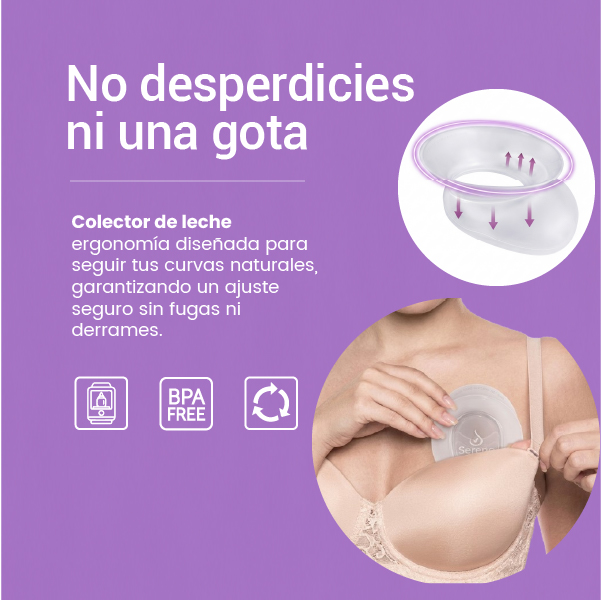 COLECTOR DE LECHE MATERNA SERENE